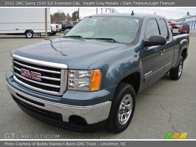 2012 GMC Sierra 1500 SLE Extended Cab in Stealth Gray Metallic