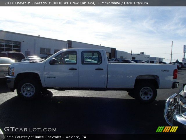 2014 Chevrolet Silverado 3500HD WT Crew Cab 4x4 in Summit White