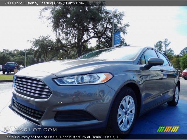 2014 Ford Fusion S in Sterling Gray