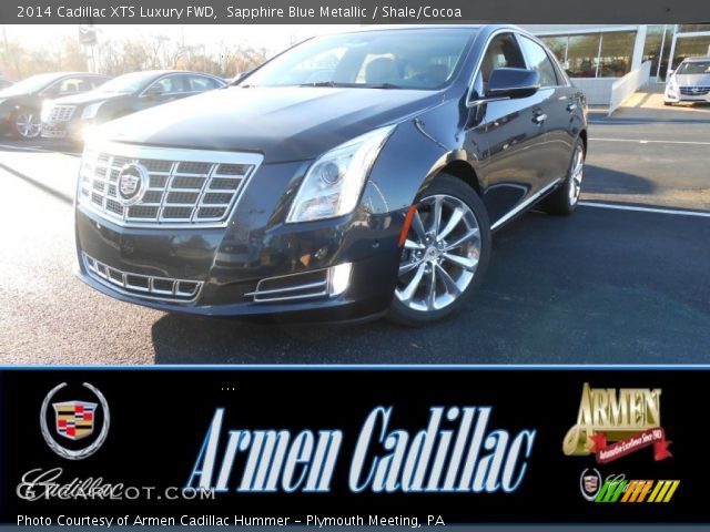 2014 Cadillac XTS Luxury FWD in Sapphire Blue Metallic