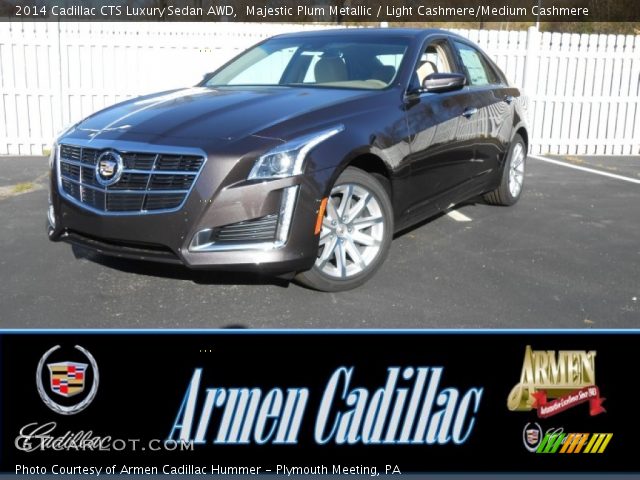 2014 Cadillac CTS Luxury Sedan AWD in Majestic Plum Metallic