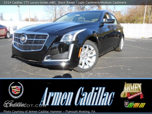 2014 Cadillac CTS Luxury Sedan AWD in Black Raven
