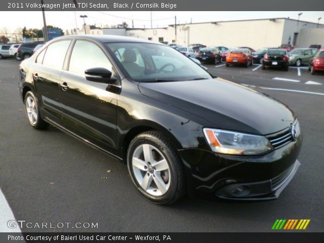 2011 Volkswagen Jetta TDI Sedan in Black