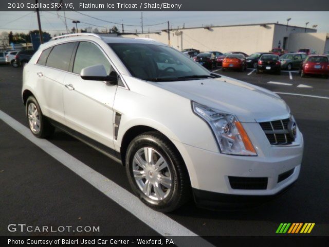 2010 Cadillac SRX V6 in Platinum Ice Tricoat