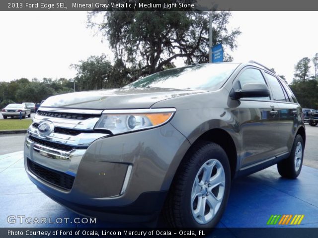 2013 Ford Edge SEL in Mineral Gray Metallic