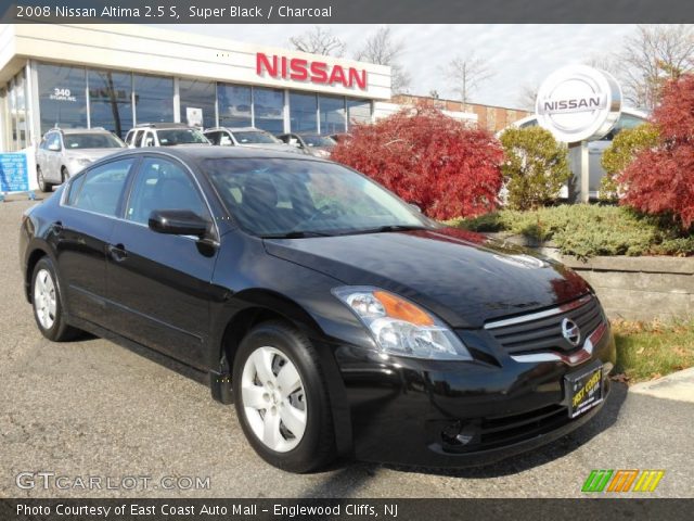 2008 Nissan Altima 2.5 S in Super Black