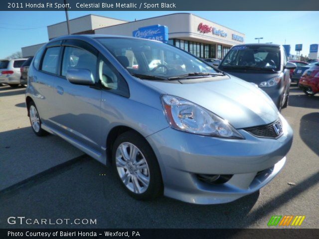 2011 Honda Fit Sport in Celestial Blue Metallic