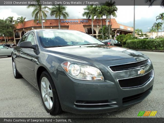 2009 Chevrolet Malibu LS Sedan in Dark Gray Metallic