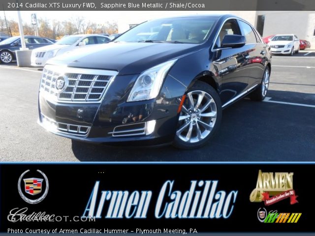 2014 Cadillac XTS Luxury FWD in Sapphire Blue Metallic