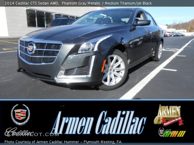2014 Cadillac CTS Sedan AWD in Phantom Gray Metallic