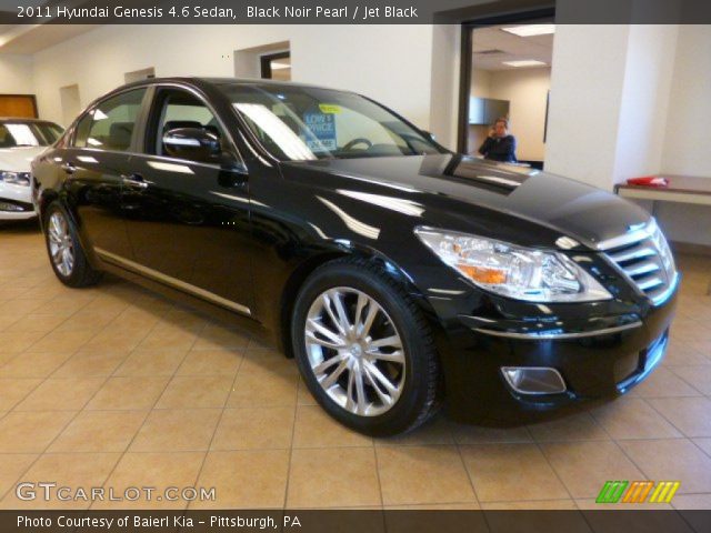 2011 Hyundai Genesis 4.6 Sedan in Black Noir Pearl