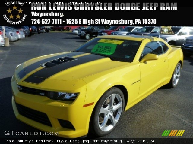 2014 Chevrolet Camaro SS Coupe in Bright Yellow