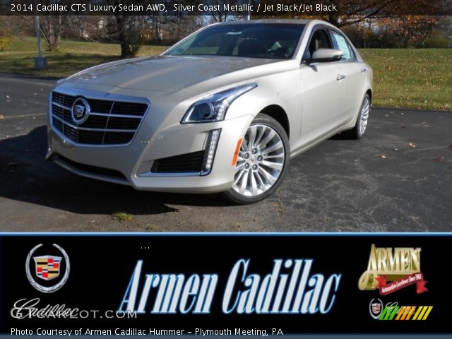 2014 Cadillac CTS Luxury Sedan AWD in Silver Coast Metallic