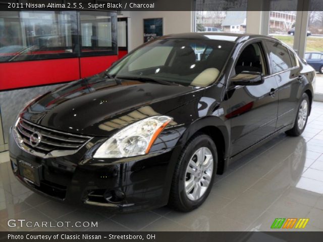 2011 Nissan Altima 2.5 S in Super Black