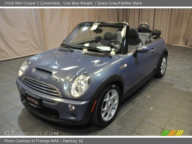 2006 Mini Cooper S Convertible in Cool Blue Metallic