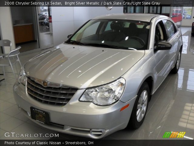 2008 Chrysler Sebring LX Sedan in Bright Silver Metallic