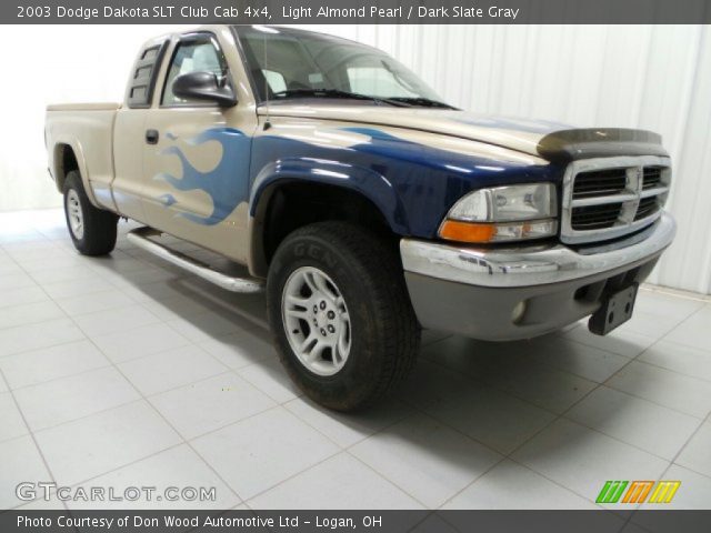 2003 Dodge Dakota SLT Club Cab 4x4 in Light Almond Pearl