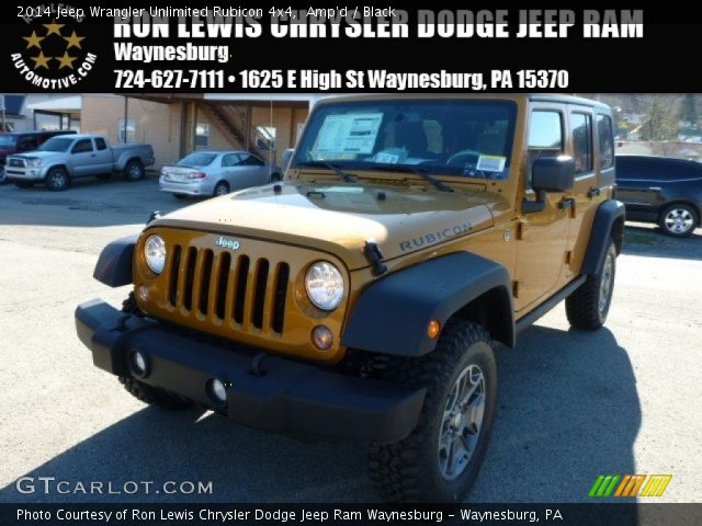 2014 Jeep Wrangler Unlimited Rubicon 4x4 in Amp'd