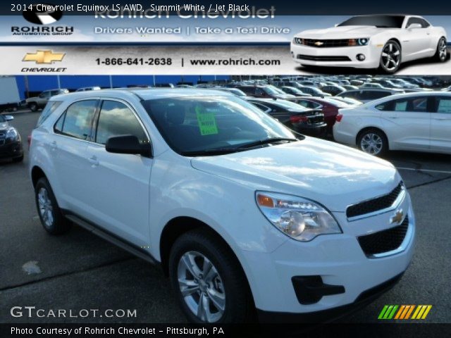2014 Chevrolet Equinox LS AWD in Summit White