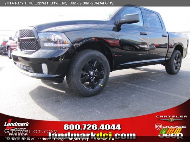 2014 Ram 1500 Express Crew Cab in Black
