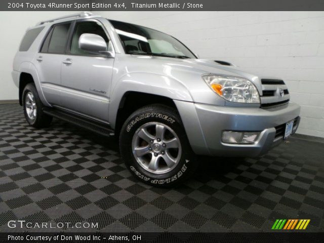 2004 Toyota 4Runner Sport Edition 4x4 in Titanium Metallic