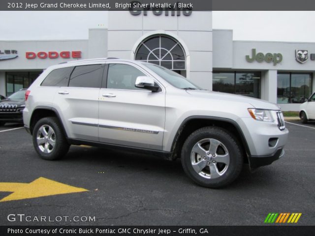 2012 Jeep Grand Cherokee Limited in Bright Silver Metallic