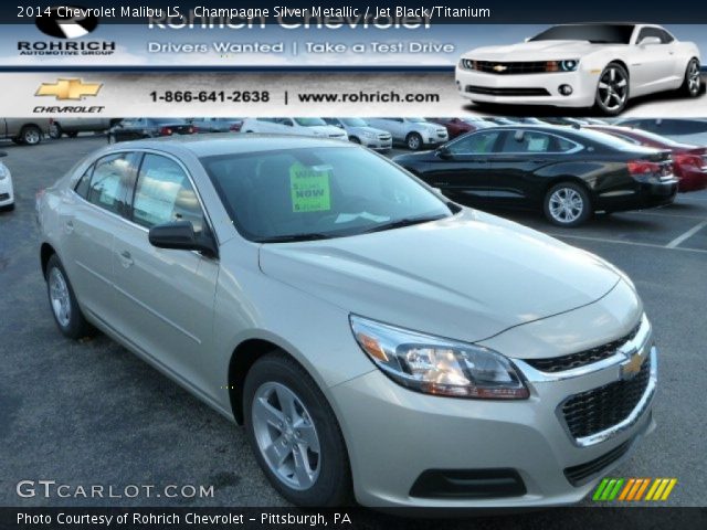 2014 Chevrolet Malibu LS in Champagne Silver Metallic