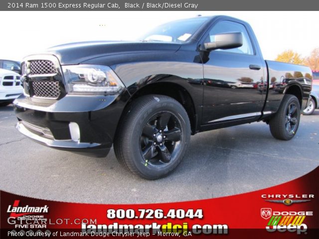 2014 Ram 1500 Express Regular Cab in Black