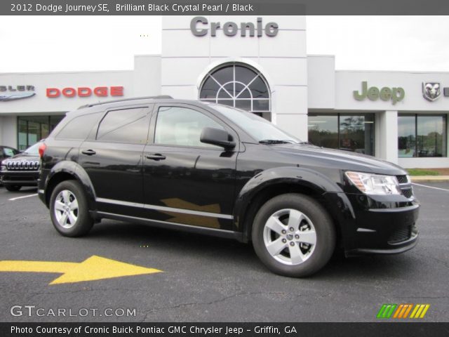 2012 Dodge Journey SE in Brilliant Black Crystal Pearl