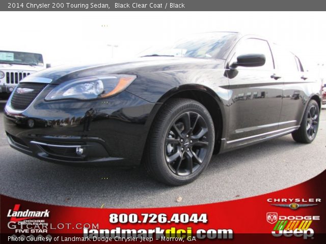 2014 Chrysler 200 Touring Sedan in Black Clear Coat