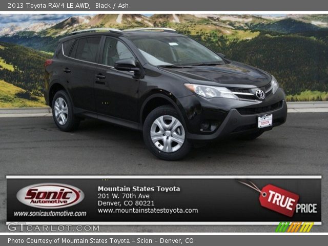 2013 Toyota RAV4 LE AWD in Black