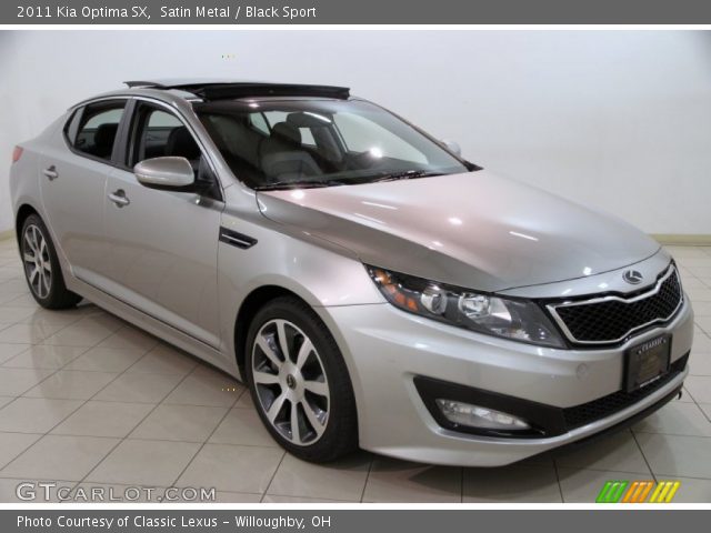 2011 Kia Optima SX in Satin Metal