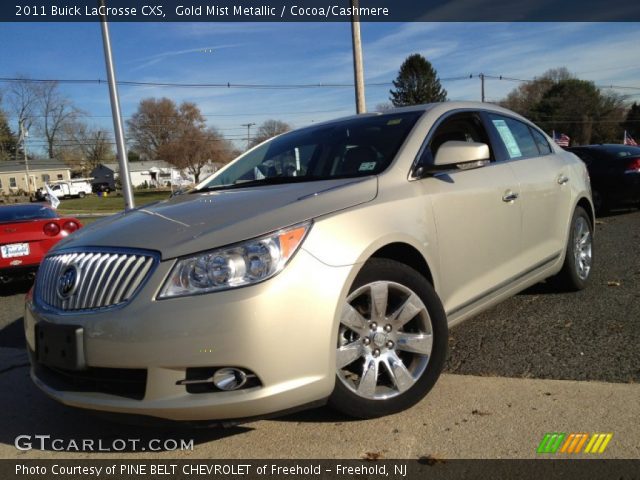 2011 Buick LaCrosse CXS in Gold Mist Metallic