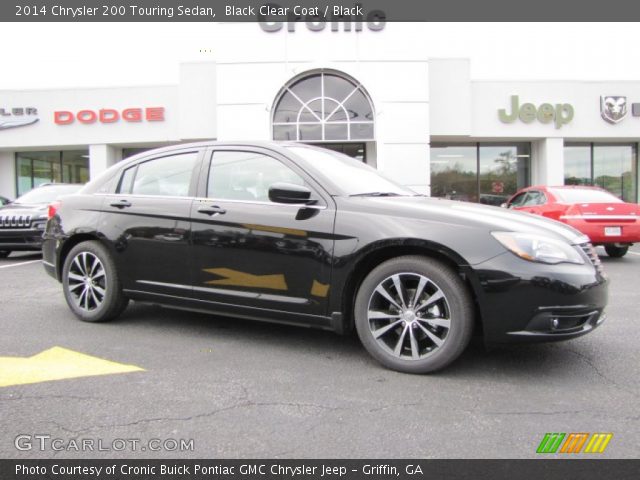 2014 Chrysler 200 Touring Sedan in Black Clear Coat