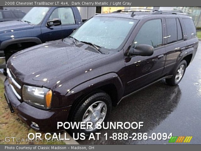 2008 Chevrolet TrailBlazer LT 4x4 in Dark Cherry Metallic
