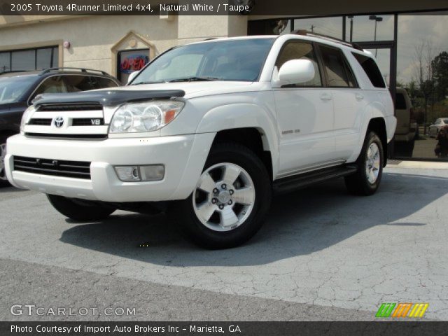 2005 Toyota 4Runner Limited 4x4 in Natural White