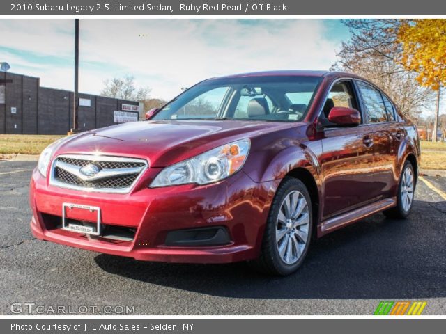 2010 Subaru Legacy 2.5i Limited Sedan in Ruby Red Pearl
