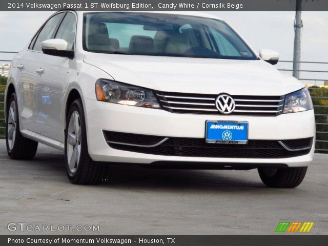 2014 Volkswagen Passat 1.8T Wolfsburg Edition in Candy White