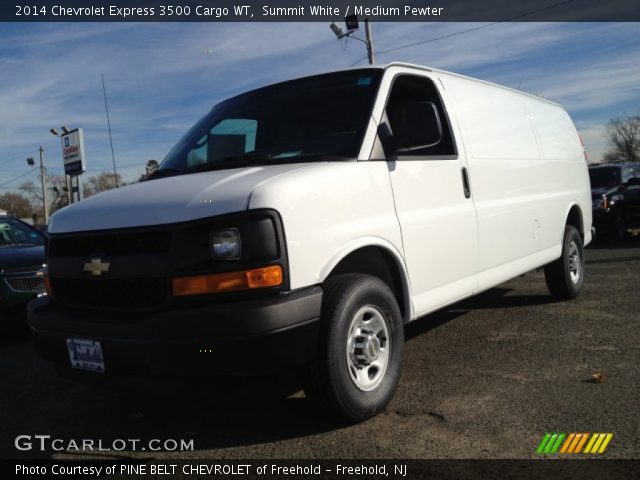 2014 Chevrolet Express 3500 Cargo WT in Summit White