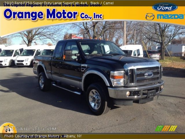 2010 Ford F350 Super Duty Lariat SuperCab 4x4 in Black