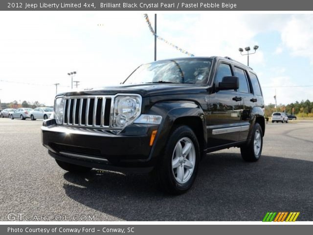 2012 Jeep Liberty Limited 4x4 in Brilliant Black Crystal Pearl