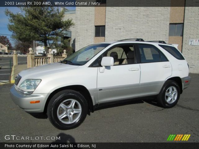 2003 Lexus RX 300 AWD in White Gold Crystal