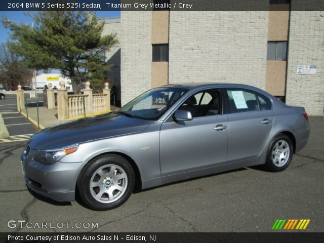 2004 BMW 5 Series 525i Sedan in Titanium Grey Metallic