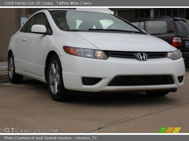 2008 Honda Civic EX Coupe in Taffeta White