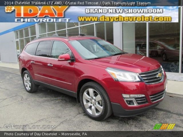 2014 Chevrolet Traverse LTZ AWD in Crystal Red Tintcoat