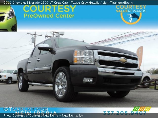 2011 Chevrolet Silverado 1500 LT Crew Cab in Taupe Gray Metallic