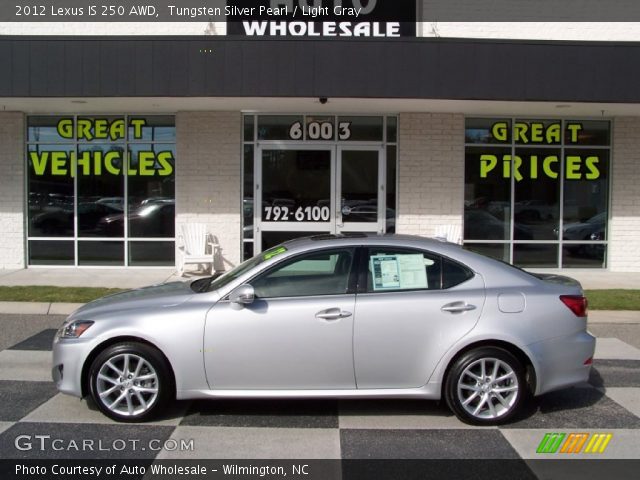 2012 Lexus IS 250 AWD in Tungsten Silver Pearl