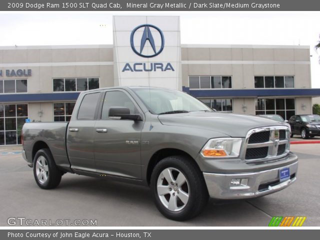 2009 Dodge Ram 1500 SLT Quad Cab in Mineral Gray Metallic