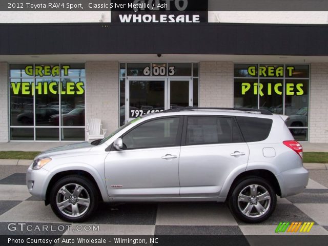 2012 Toyota RAV4 Sport in Classic Silver Metallic
