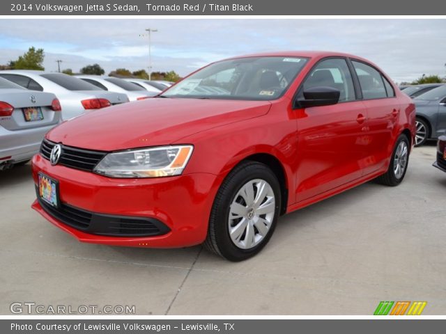 2014 Volkswagen Jetta S Sedan in Tornado Red